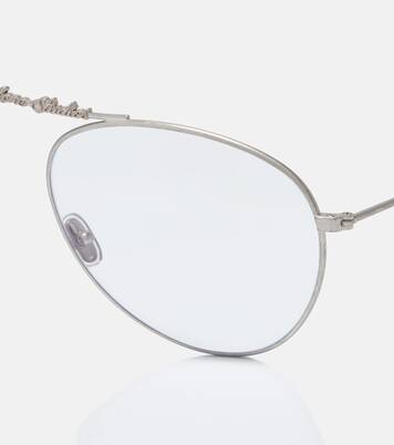 Logo aviator glasses | Acne Studios