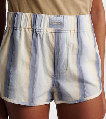 Melinea striped cotton shorts | Isabel Marant
