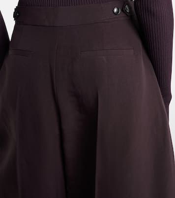 Poplin barrel-leg pants | Alaïa
