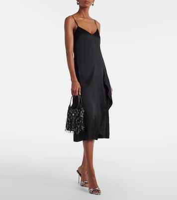 Lidia zebra-print canvas mules | Paris Texas