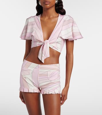 Iride jersey shorts | Pucci