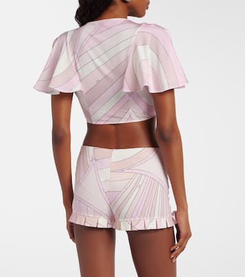 Iride jersey shorts | Pucci