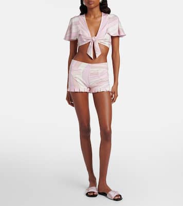 Iride jersey shorts | Pucci