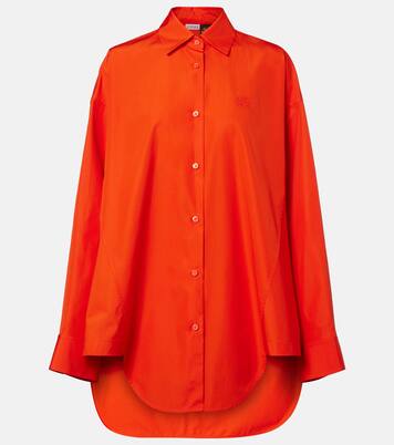 Paula's Ibiza cotton poplin shirt | Loewe