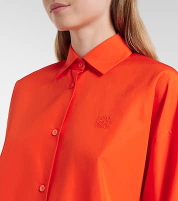 Paula's Ibiza cotton poplin shirt | Loewe