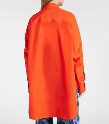 Paula's Ibiza cotton poplin shirt | Loewe