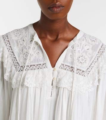 Inez embroidered cotton minidress | Rixo