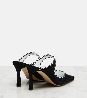 Pura suede mules | Manolo Blahnik