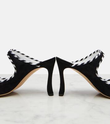 Pura suede mules | Manolo Blahnik