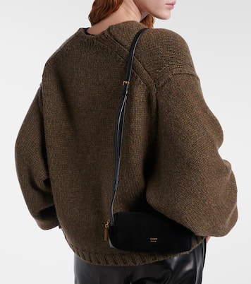 Kye Mini suede crossbody bag | Khaite