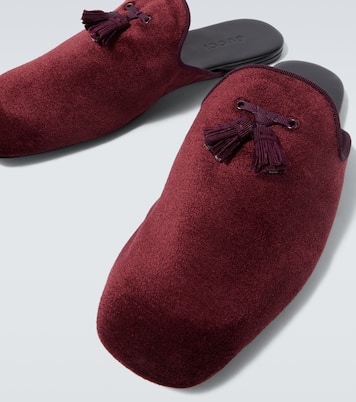 Slippers aus Samt | Gucci