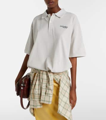 Cotton polo shirt | Acne Studios