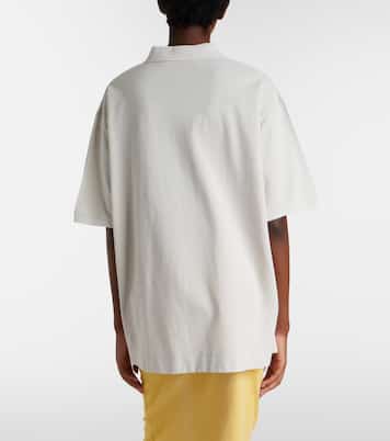 Cotton polo shirt | Acne Studios