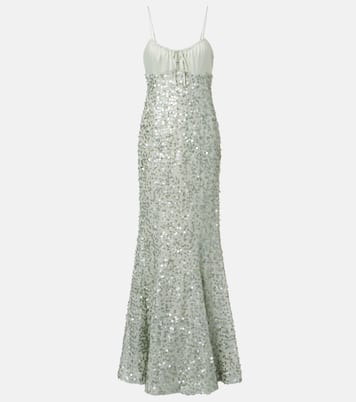Zarena sequined gown | Simkhai