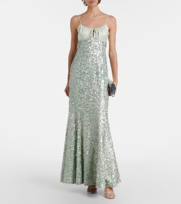 Zarena sequined gown | Simkhai