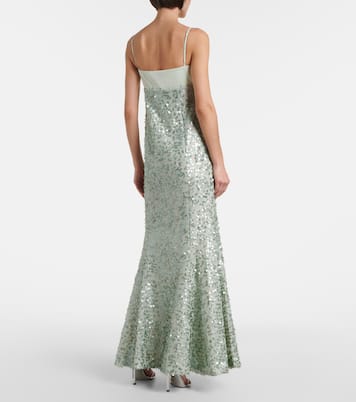 Zarena sequined gown | Simkhai