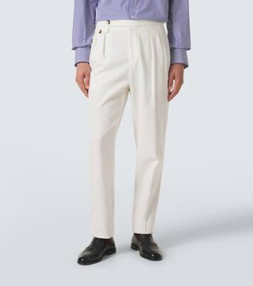 Cotton slim pants | Brunello Cucinelli