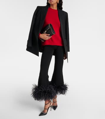 Pumps slingback Rockstud in pelle | Valentino Garavani