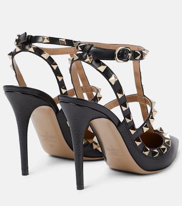 Pumps slingback Rockstud in pelle | Valentino Garavani