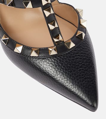Pumps slingback Rockstud in pelle | Valentino Garavani