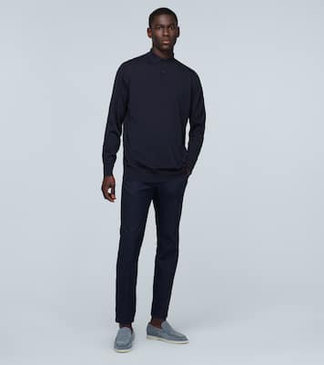 Polo manches longues Ml en laine | Loro Piana