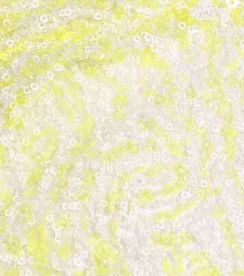 Top raccourci à sequins | Halpern