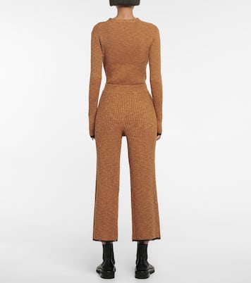 White Label Hose aus Rippstrick | Proenza Schouler