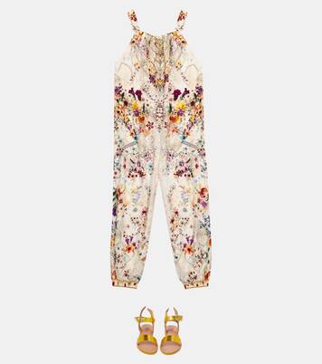 Embellished floral jumpsuit | Camilla Kids