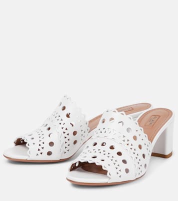 Pantoletten aus Leder | Alaïa