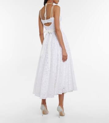 Robe Bridal Rea en dentelle | Erdem
