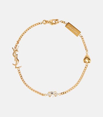 Opyum Heart charm bracelet | Saint Laurent