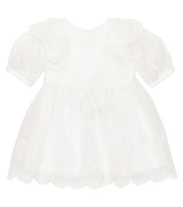 Baby embroidered silk dress | Stella McCartney Kids
