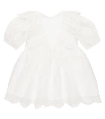 Baby embroidered silk dress | Stella McCartney Kids