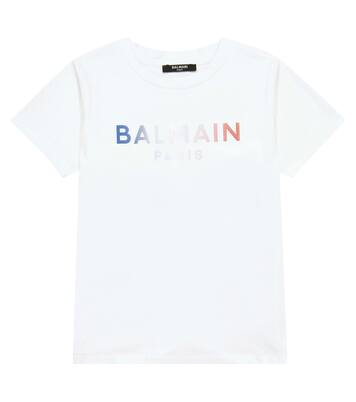 Logo cotton T-shirt | Balmain Kids