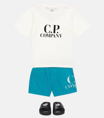 T-shirt en coton à logo | C.P. Company Kids
