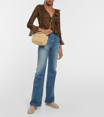 Monogram 레더 에스파드리유 | Saint Laurent