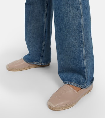 Monogram 레더 에스파드리유 | Saint Laurent