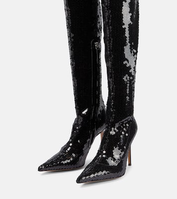 Stivali cuissardes Elixir con paillettes | Alexandre Vauthier