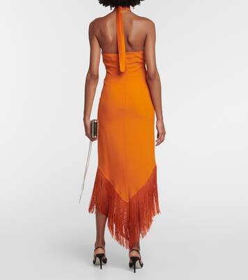 Nina fringed maxi dress | Taller Marmo