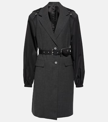 Virgin wool coat | Prada