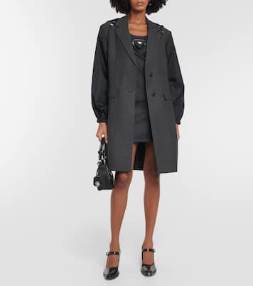 Virgin wool coat | Prada