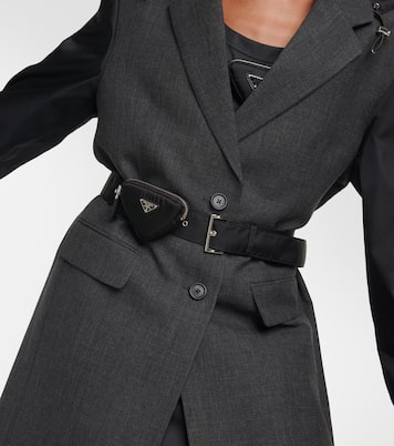 Virgin wool coat | Prada