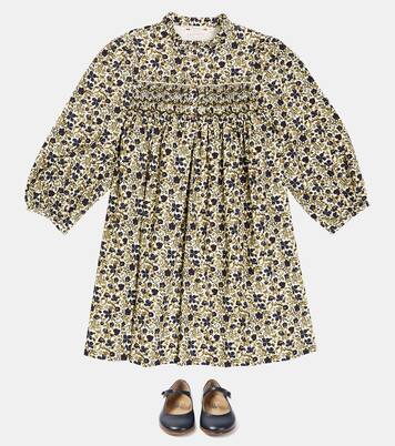 Tamsin floral corduroy dress | Bonpoint