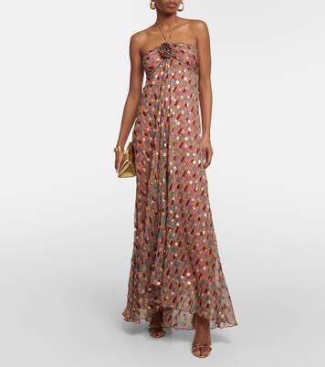 Maxikleid Samira aus Georgette | Rixo