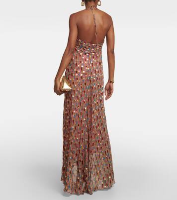 Maxikleid Samira aus Georgette | Rixo