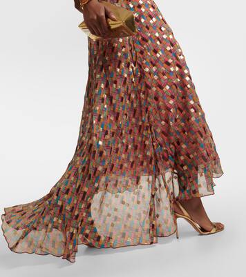 Maxikleid Samira aus Georgette | Rixo