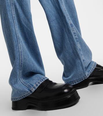 Tess high-rise straight jeans | 7 For All Mankind