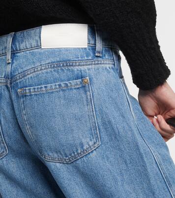 Tess high-rise straight jeans | 7 For All Mankind