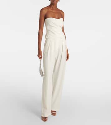 Weite Hose aus Crêpe | The Sei