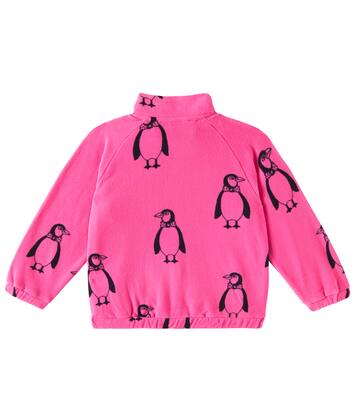 Penguin fleece sweatpants | Mini Rodini